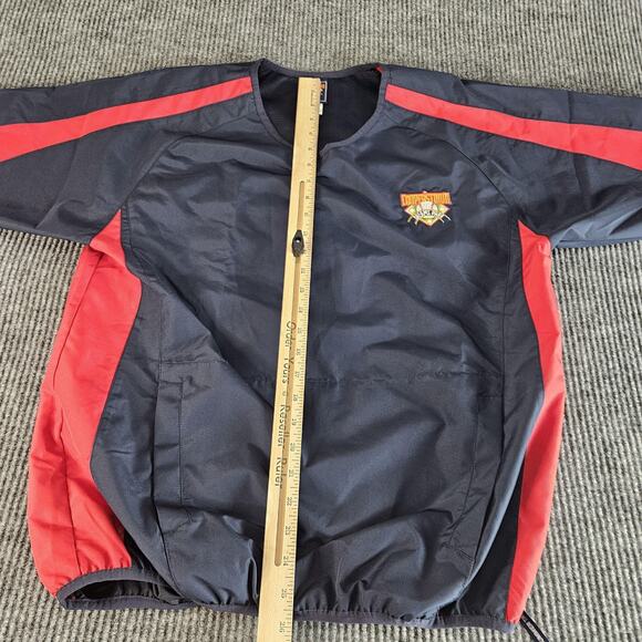 Cooperstown Dreams Park Shirt Mens Small Navy Red Baseball Pullover Youth Camp - Picture 5 of 12